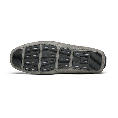 Bruno Marc Mens Penny Loafers Moccasins Shoes, Grey -11 (3251314) - Image 5