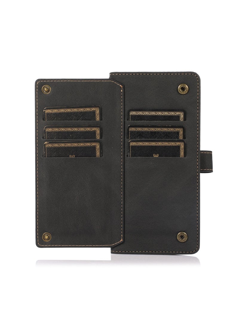 Suitable For Samsung Vintage Wallet Leather Case - Image 2
