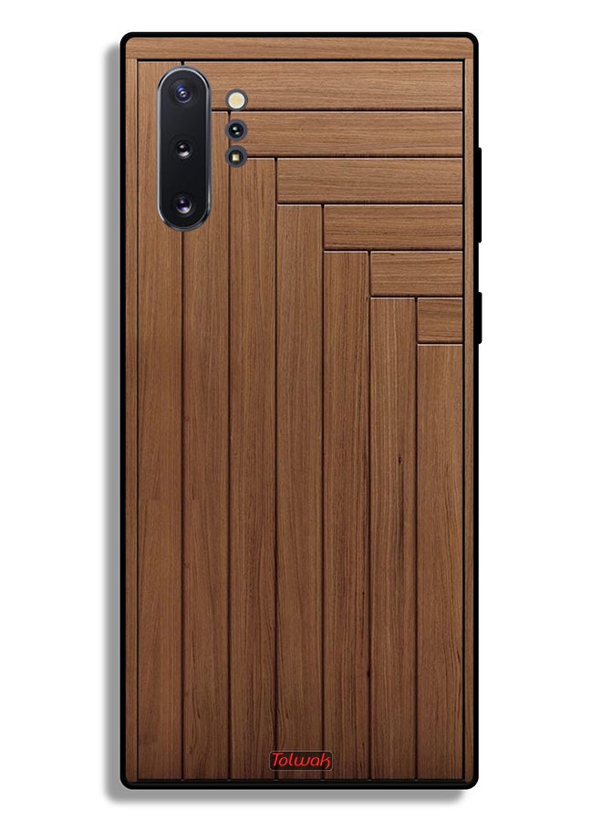 Tolwak Samsung Galaxy Note 10 Plus Protective Case Cover Door Pattern - Image 2