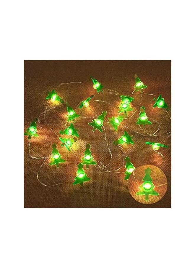 The Bros Christmas Tree String Lights -2 Meters, 20 LED Copper Wire Xmas Tree LED Lights- Ideal Christmas Tree LED Lights for Indoor Christmas Decorations  - Image 5