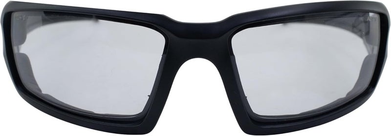 Alpha Omega AO5 Photochromic Motorcycle Sunglasses with Foam Padding - Image 3