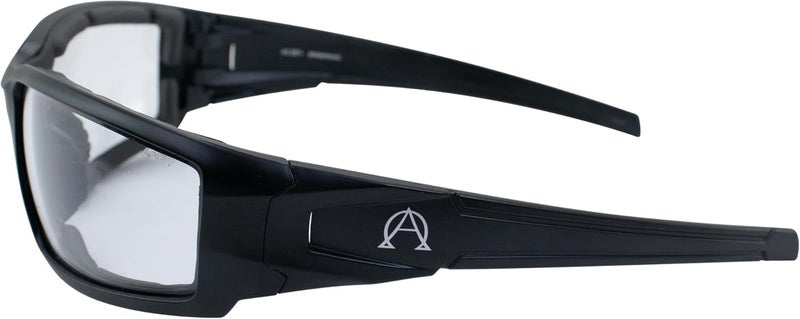 Alpha Omega AO5 Photochromic Motorcycle Sunglasses with Foam Padding - Image 4