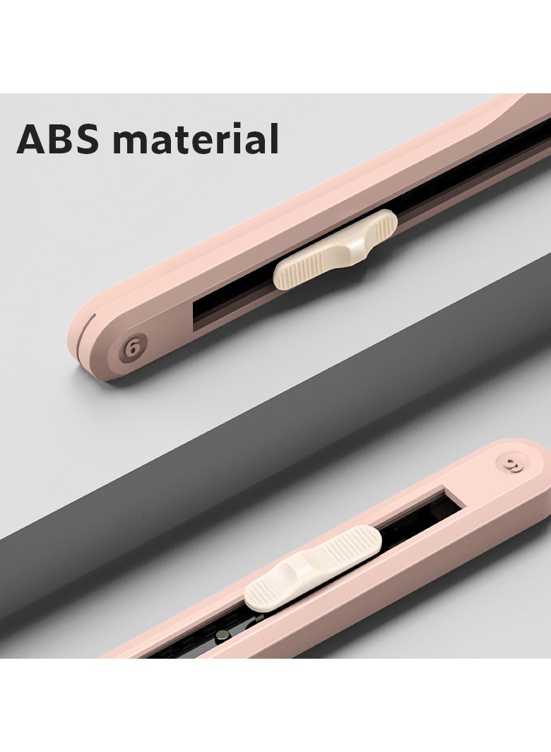 Deli Nusign ENS063 Snap-Off Utility Cutter with SK5 Edge - Pink - Image 3