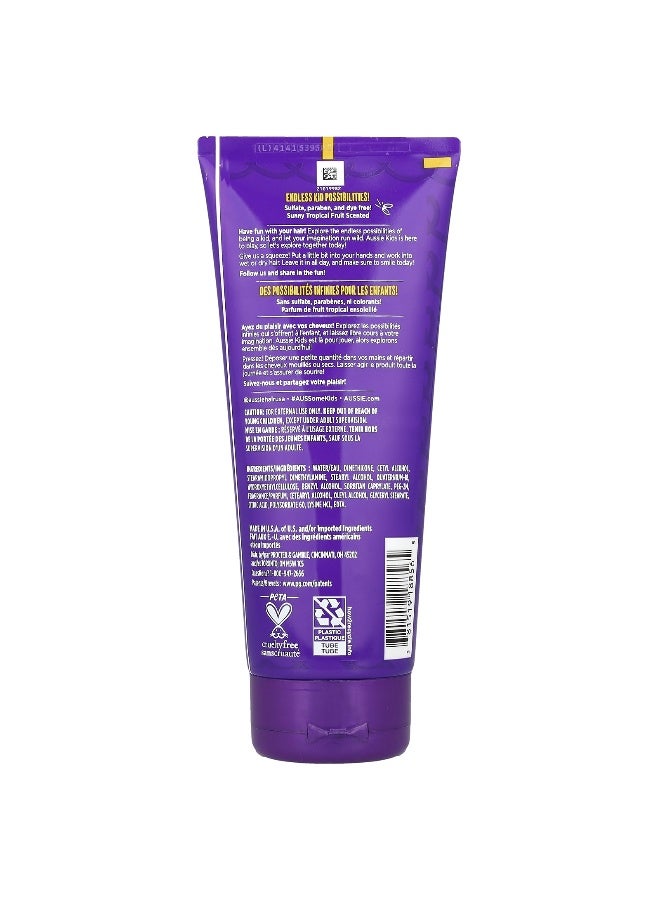Aussie, Kids, Curly Leave-In Conditioner, Sunny Tropical Fruit, 6.8 oz (193 g) - Image 2