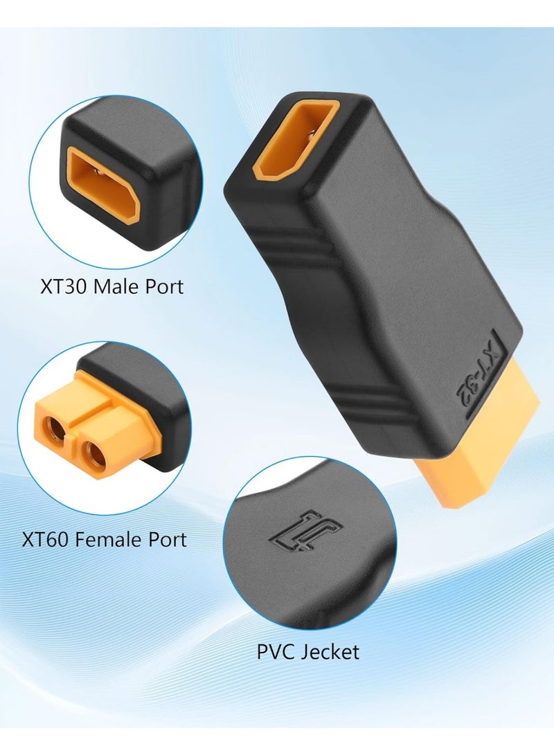 Arceyoo 2-Pack XT30 Male to XT60 Female Connector Adapter for RC FPV Drones, Lipo Batteries, and Chargers - Image 5
