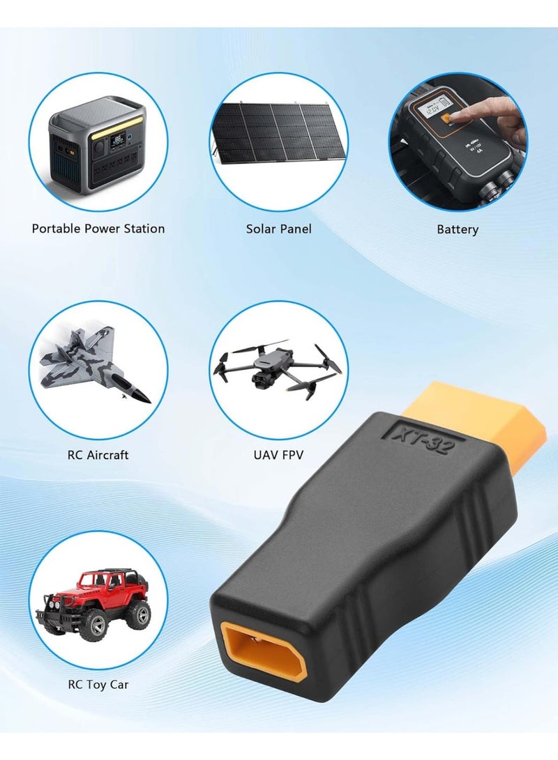 Arceyoo 2-Pack XT30 Male to XT60 Female Connector Adapter for RC FPV Drones, Lipo Batteries, and Chargers - Image 3