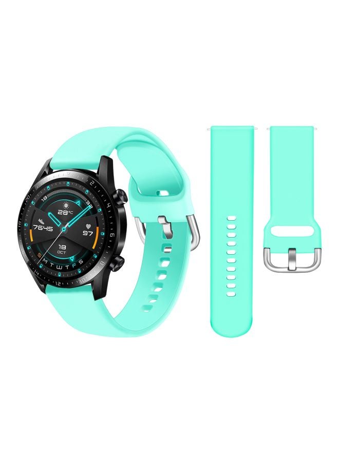 Perfii Replacement Band For Huawei Watch GT 2 - 46mm Light Green - Image 2