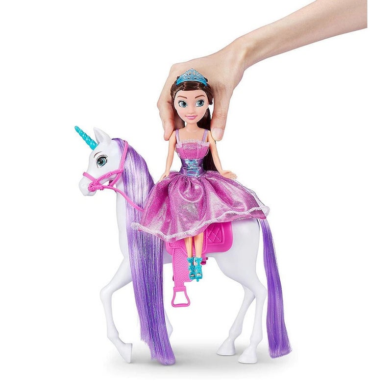 Zuru - Sparkle Girlz 10 Inch Princess Doll with Unicorn Playset - 10057 - Image 3