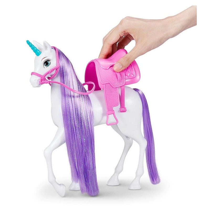 Zuru - Sparkle Girlz 10 Inch Princess Doll with Unicorn Playset - 10057 - Image 5