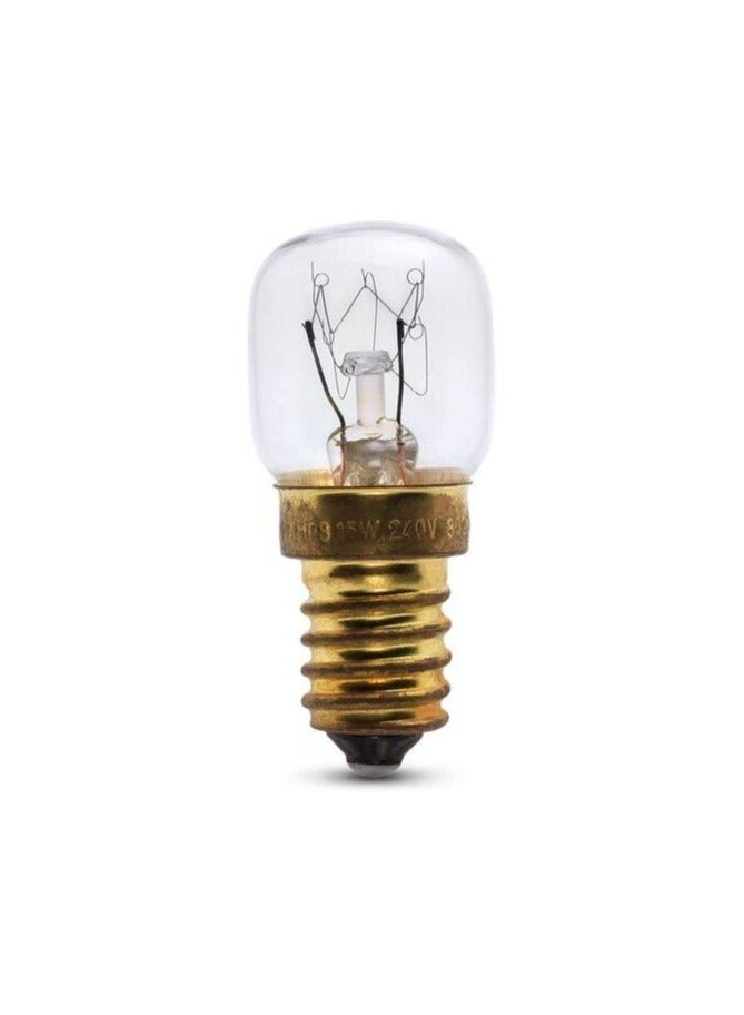 2 LED oven bulbs, 15 watts, yellow, 220 volts - Image 1