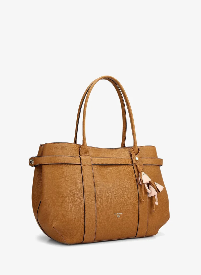 Da Milano Caramel Willow Shoulder Bag (L) for Women | Best Price UAE