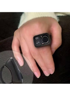 LIXES Digital Tasbeeh Ring with LCD Display Screen - Accurate Prayer Counter, Lightweight & Ergonomic Design, Ideal for Daily Use, Perfect Gift for Spiritual Practices and Counting Dhikr (black)  - Image 2