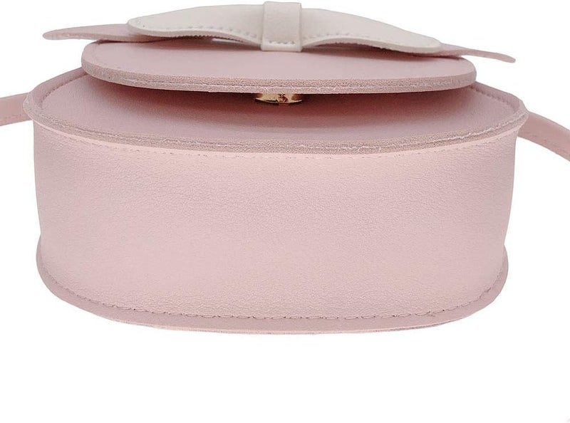 xperry Little Girls Toddlers Mini Crossbody Shoulder Bag Coin Purse with Cute Mouse Ear Bowknot - Image 5