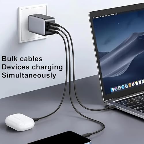 weishan 20-Pack USB C 48W PD Fast Charger Cable - Multipack USB-C to Type C Charging Cords Bulk, 3.3ft - Image 5