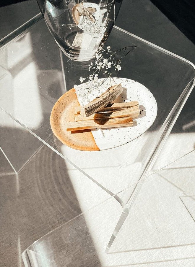 Bursera Terracotta Oval Smudging Plate for White Sage, Palo Santo Sticks - Tree Planted With Every Order - Decorative Smudge and Jewelry Plate - Image 2
