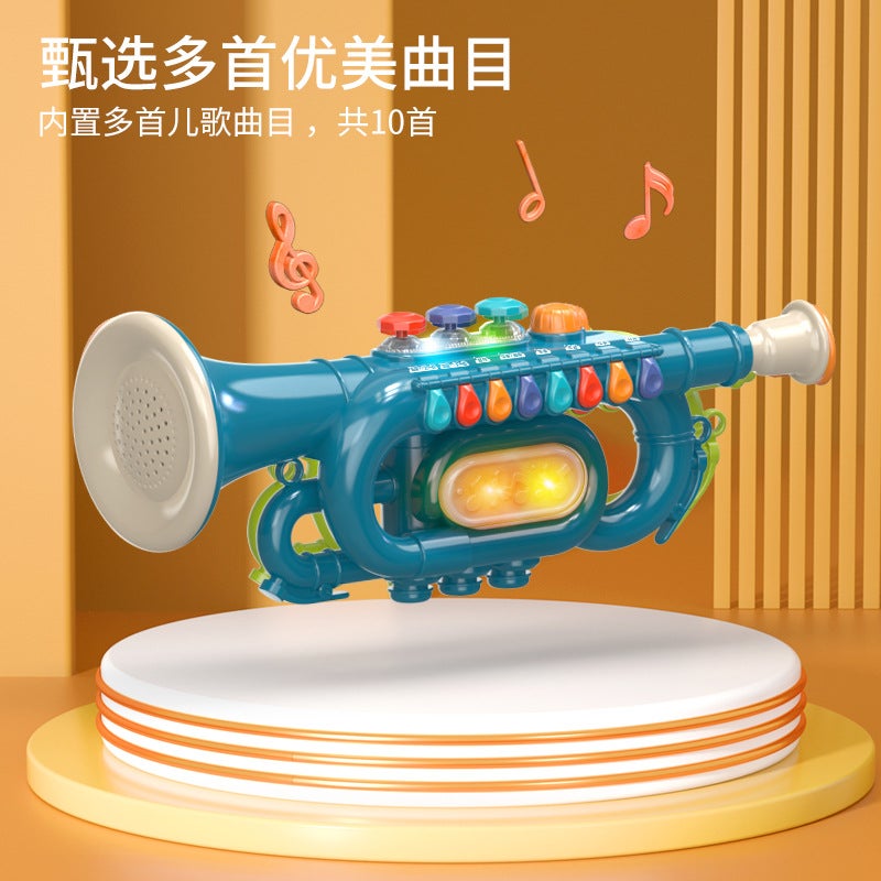 Children'S Multifunctional Toy Saxophone Playing Music Clarinet Trumpet Artificial Musical Instrument Baby Music Early Education 3+ - Image 5