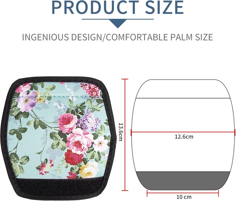 PG6 3 Pcs a Set, Comfort Neoprene Handle Wraps/Grip/Identifier for Travel Bag Luggage Suitcase Baby Carriage - Image 2