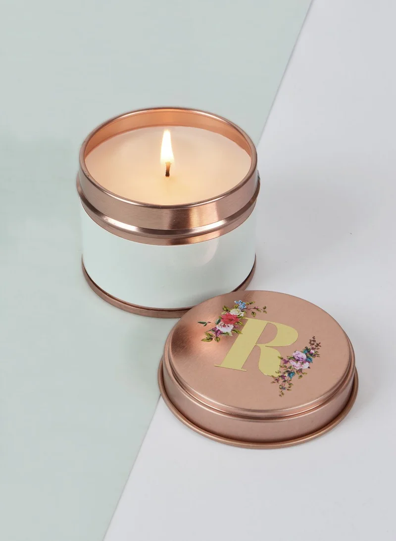 Flamingo Candles R Initial Vanilla & Ylang Ylang Candle