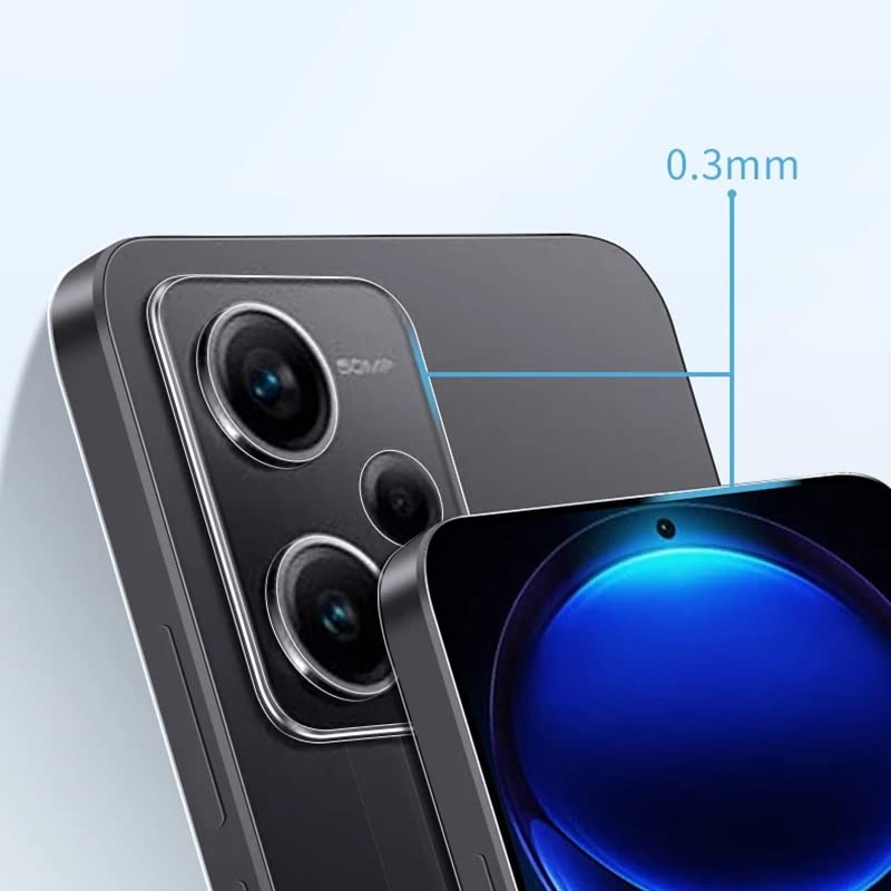 REALCASE Silicone Redmi Note 12/Poco X5 5G Back Cover Case | Scratch Resistant Protective Crystal Clear Transparent | Shock Proof Bumper Back Cover Case For Redmi Note 12/ Xiaomi Poco X5 5G - Image 4