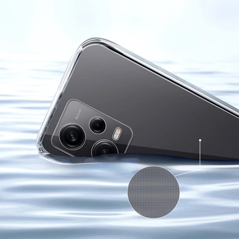 REALCASE Silicone Redmi Note 12/Poco X5 5G Back Cover Case | Scratch Resistant Protective Crystal Clear Transparent | Shock Proof Bumper Back Cover Case For Redmi Note 12/ Xiaomi Poco X5 5G - Image 5