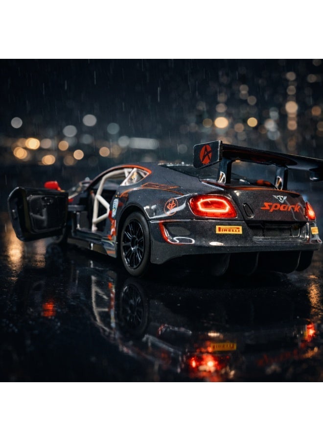 BENTLEY Continental GT3 Diecast Model 1:24 Scale – Official Licensed Edition with Opening Doors & LED Lights - Image 5