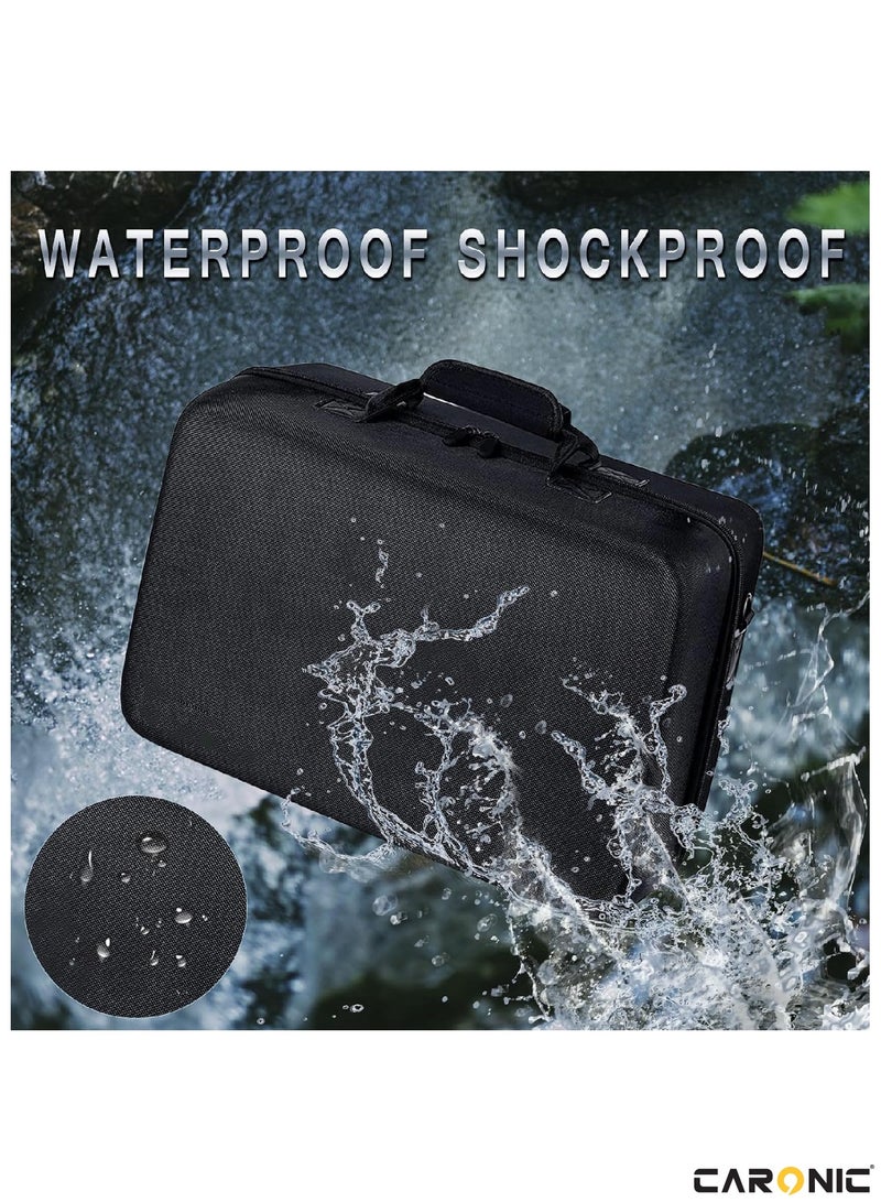 CARONIC PS5 Carrying Case Travel Storage Bag Compatible With Playstation 5 Slim - Image 5