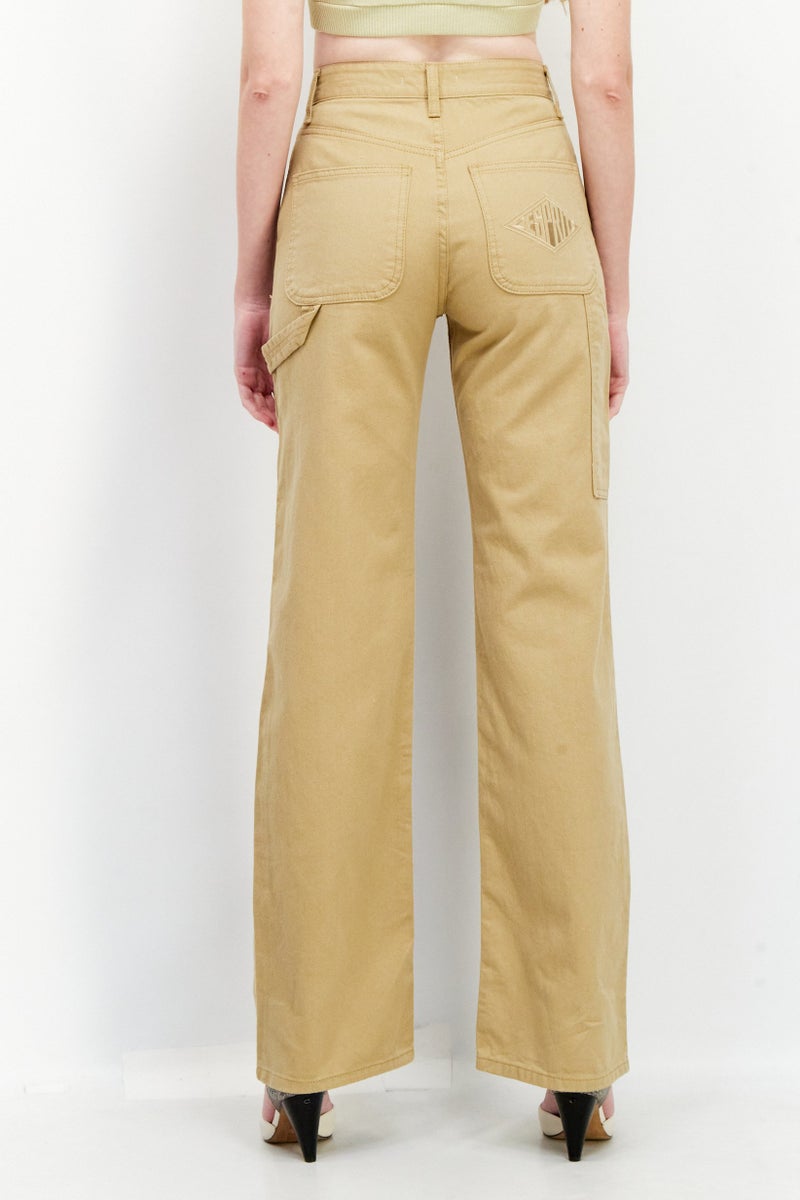 ESPRIT Women Straight Leg Plain Denim Jeans, Khahi - Image 4