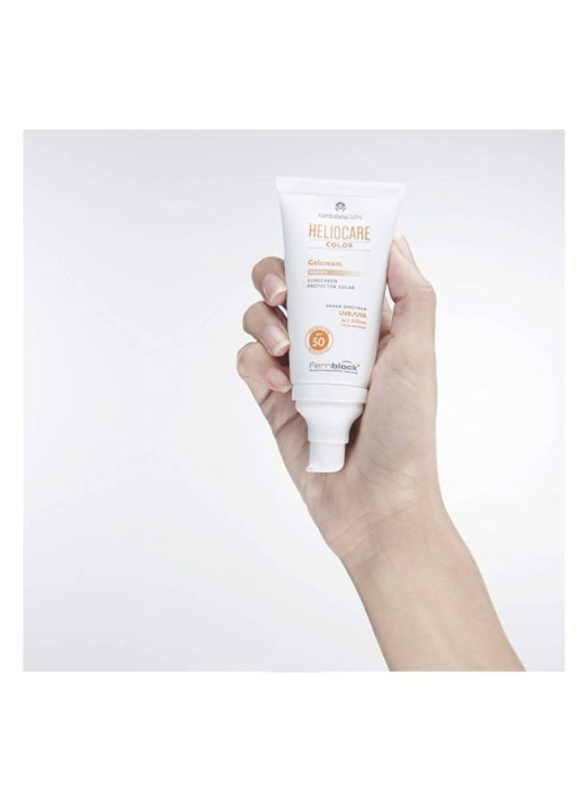 Heliocare Cream Gel with Color SPF 50 50ml - Image 2