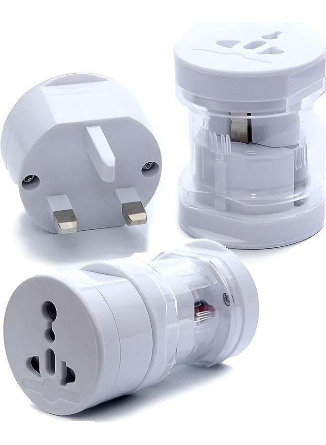 Global Travel Adapter All in One wall AC power plug for EU, USA, UAE Australia International Converter - Image 5