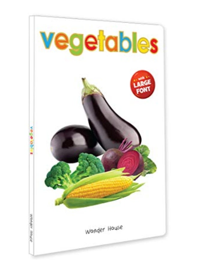 Vegetables  Early Learning Board Book With Large Font Big Board Books Series