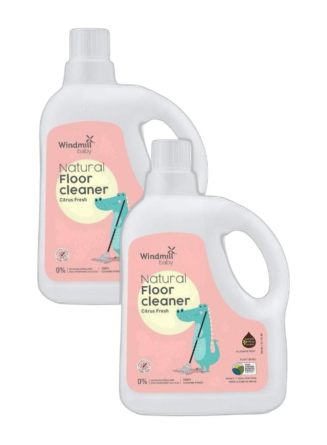 Windmill Baby Natural Floor Cleaner Citrus Fresh - Pack of 2 - Image 1