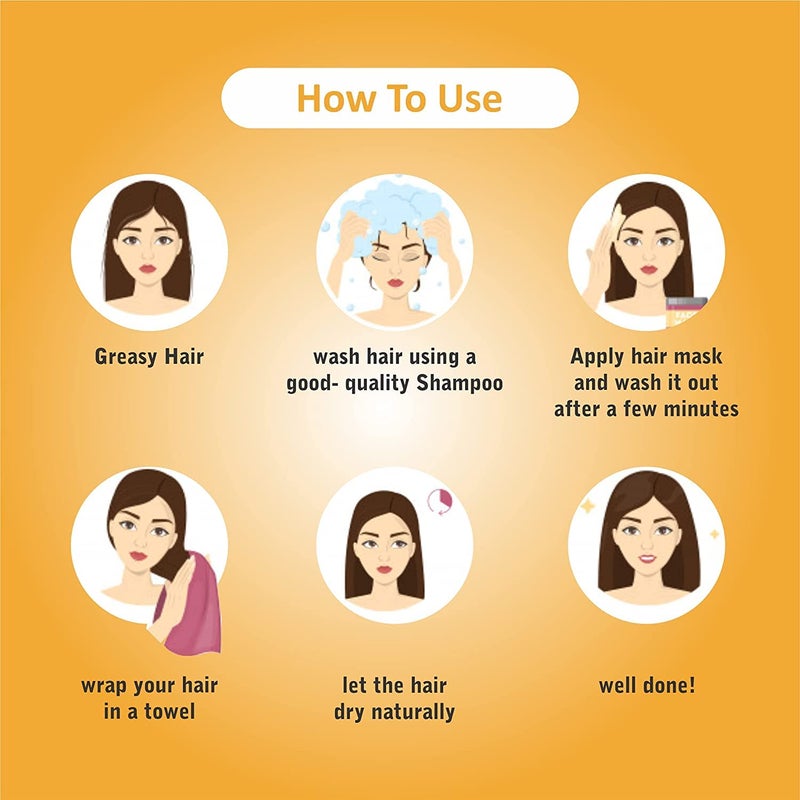 SEASPIRIT Organic Rice Water Hair Mask For Dry Frizzy Hair Strength Growth Formula Free from Mineral Oils Sulphates Paraben For All Hair Types100 gm - Image 4