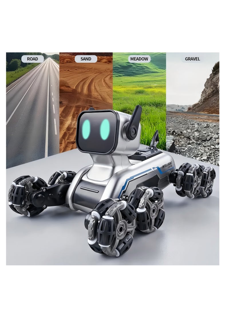 8WD Stunt Robot Dog Remote Control Car Toy for Boys Ages 8-13 | Robot Toys for 6 7 8 9 10 11 12 13 Years Old Kids Birthday Gift Outdoor and Indoor  - Image 5