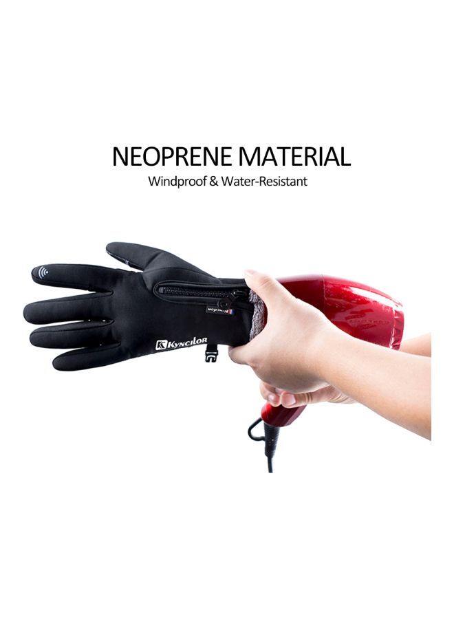 NIBEMINENT Water Resistant Motorbike Gloves - Image 4
