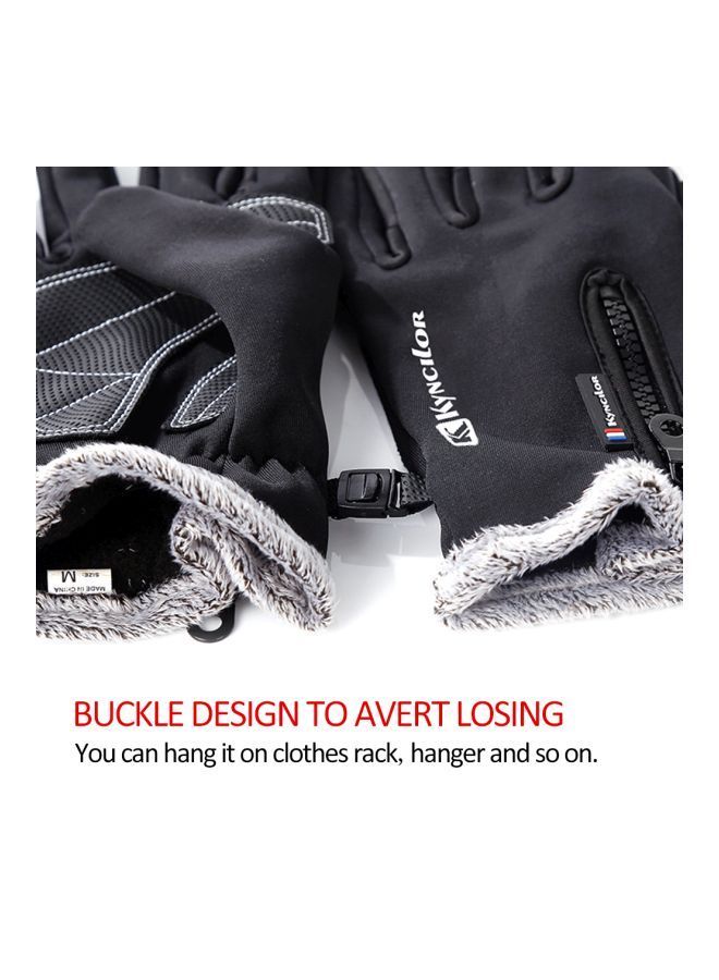 NIBEMINENT Water Resistant Motorbike Gloves - Image 3