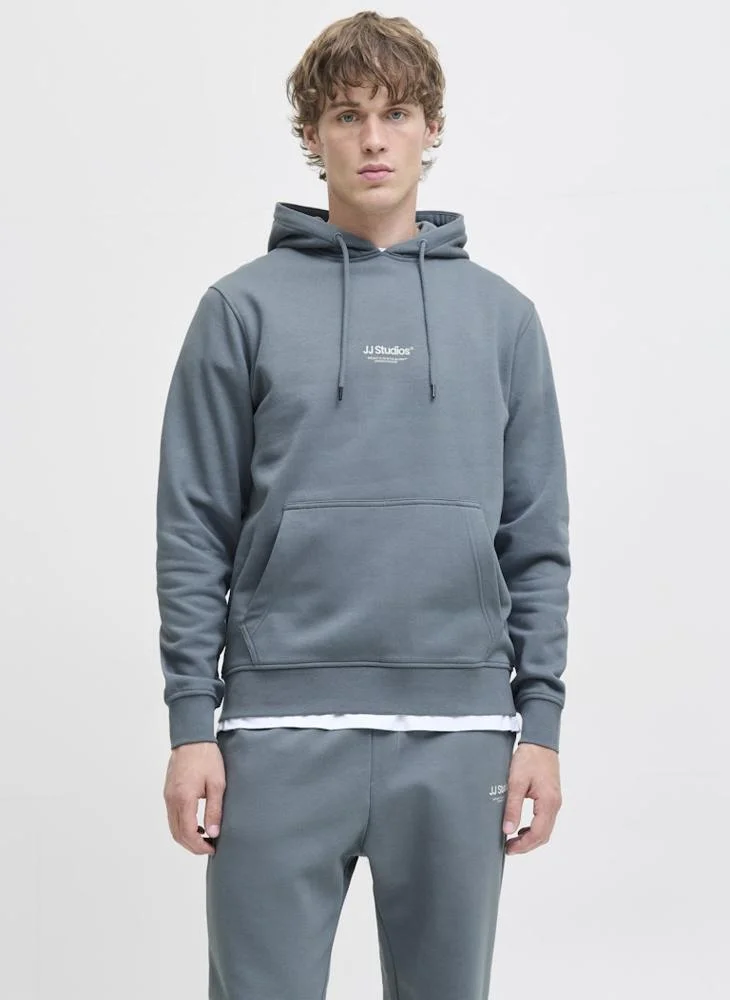 JACK & JONES Jjesoho Drawstring Detailed Hoodie
