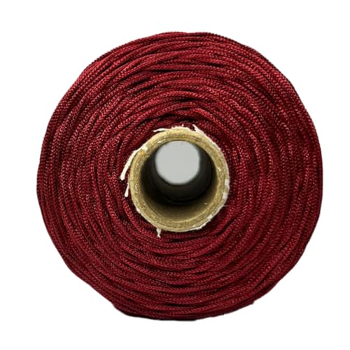 Crochela 1 MM Nylon Macrame Cord/Thread/Dori (Purse Thread) for Jewellery Making, Bags and Many Other DIY Crafts (Weight : 200 Grams | Length : 400 Meters) (Maroon) - Image 2