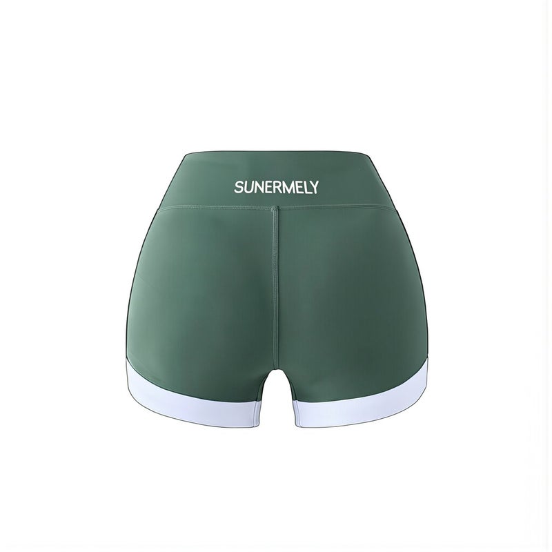 Upgraded No Rolling Yoga Shorts Women Anti Slip Waistband Workout Short S-2XL - Image 1