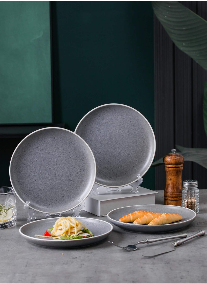 Shuer 4-piece ceramic Dinnerware Sets  - Image 1