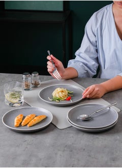 Shuer 4-piece ceramic Dinnerware Sets  - Image 3