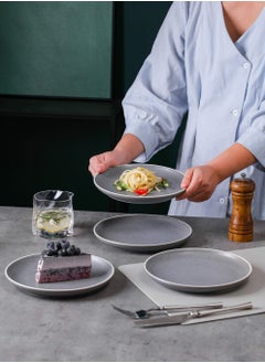 Shuer 4-piece ceramic Dinnerware Sets  - Image 4