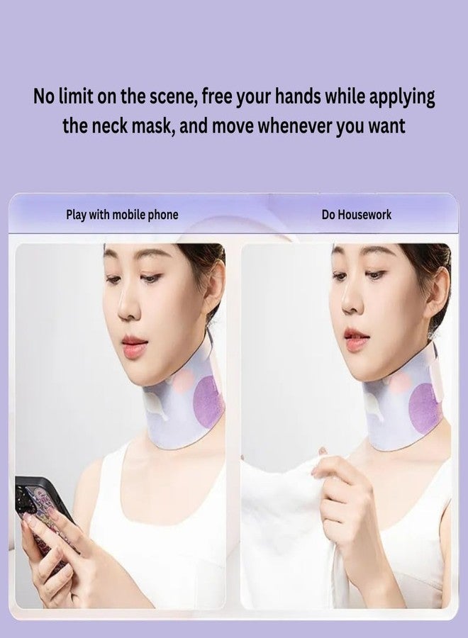 KHAMKARI U-Shaped Silicone Neck Mask Fixing Band Reusable Neck Protection Cover for Skincare Anti-Slip, Comfortable, for Sheet & Gel Masks Enhances Absorption, Lifting & Hydration Neck Care Tool - Image 3