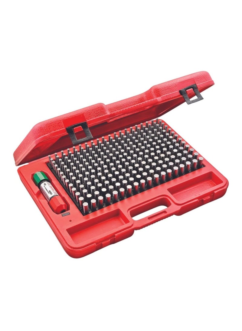 Starrett Starrett Precision Steel Pin Gage Set with Rugged High Impact Protective Case  Ideal for Carpenters and Home Improvement  251500 Range Plus Set Type 250 Number of Gages  S4004500  - Image 1