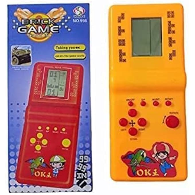 BRICK GAME 9999 IN 1 VIDEO GAME FOR KIDS PACK OF 1 (BATTERY NOT INCLUDED) (COLOUR MAY VARY) - Image 2