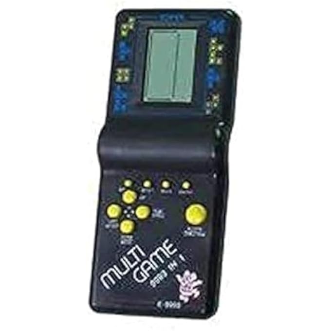 BRICK GAME 9999 IN 1 VIDEO GAME FOR KIDS PACK OF 1 (BATTERY NOT INCLUDED) (COLOUR MAY VARY) - Image 1