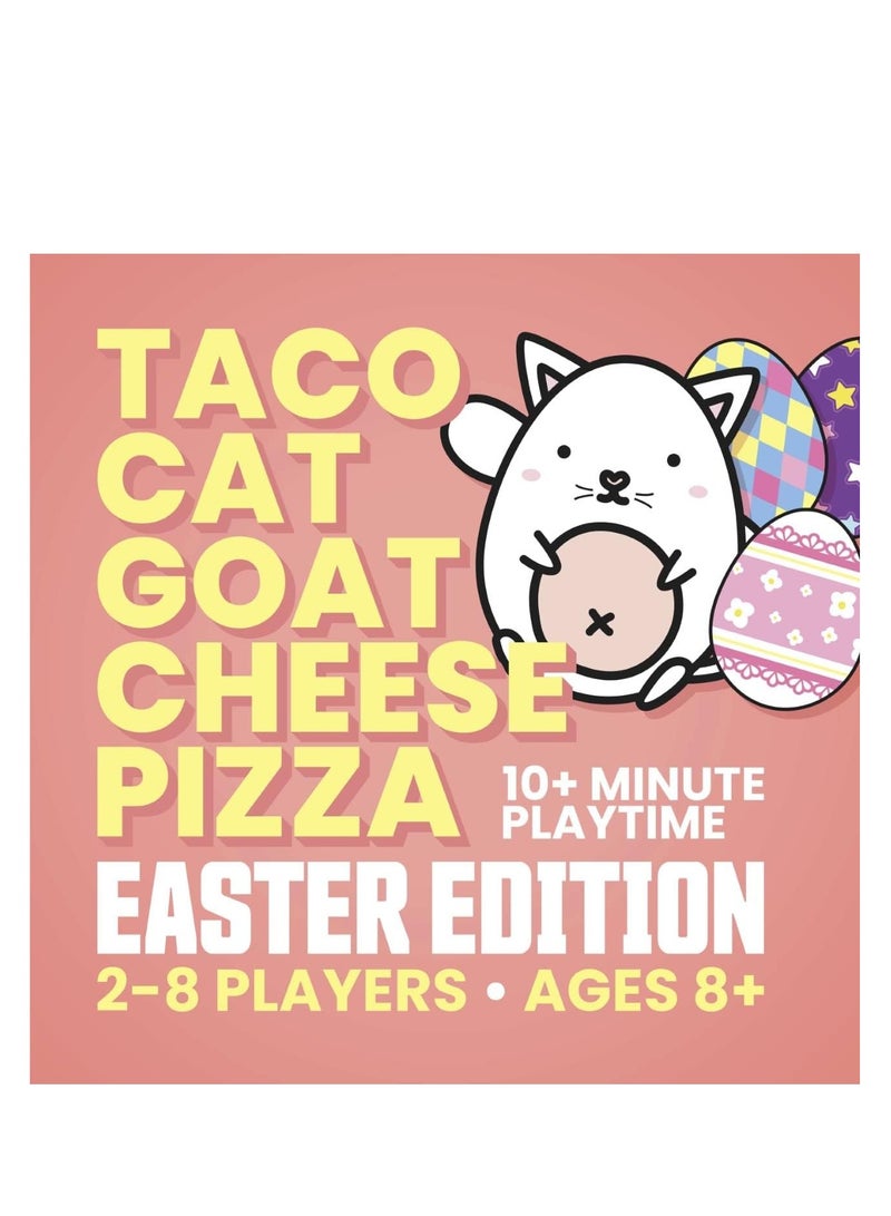 Y&D Taco Cat Goat Cheese Pizza - Easter Edition! Fun Seasonal Version of Our hit Game! Ages 8+, 10-15 Minutes to Play, 2-8 Players - Image 2