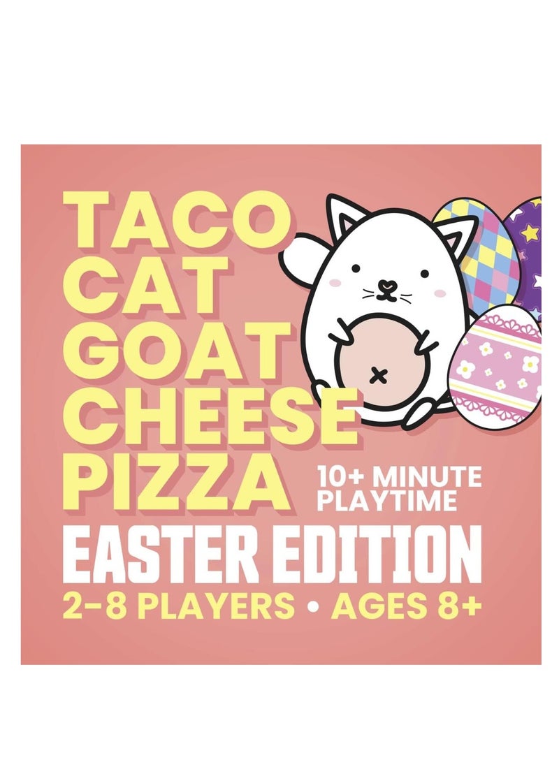 Y&D Taco Cat Goat Cheese Pizza - Easter Edition! Fun Seasonal Version of Our hit Game! Ages 8+, 10-15 Minutes to Play, 2-8 Players - Image 4
