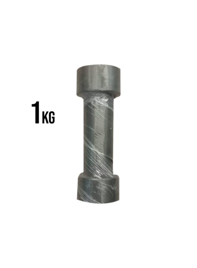Elite Rubber Dumbbell 1KG(2 PCS) - Image 4