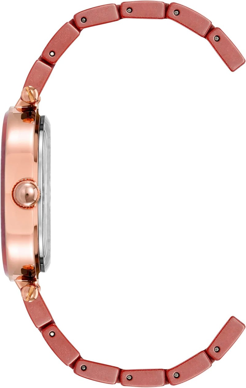 Anne Klein Women's Diamond Dial Ceramic Bracelet Watch - Image 2