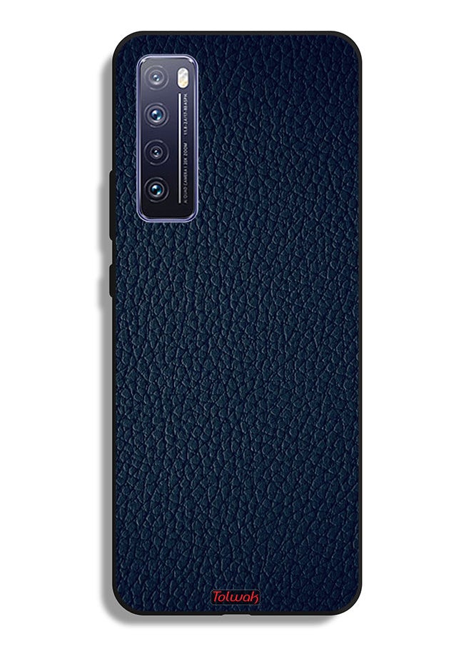 Tolwak حافظة حماية ل Huawei nova 7 5G بنقشة جلدية  - Image 2